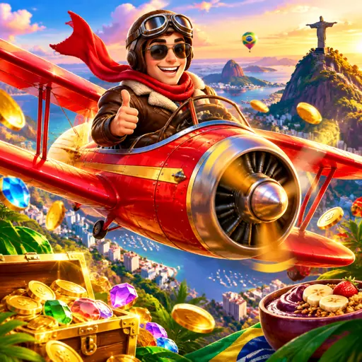 Card do jogo Aviator com o aviãozinho subindo junto com o multiplicador