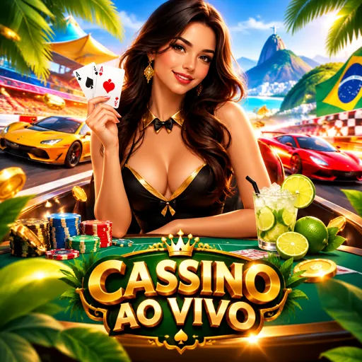 Mesa de cassino ao vivo em tempo real com dealer brasileira